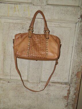Costanza Rota Lisa Bag Italy Leather Woven Handbag